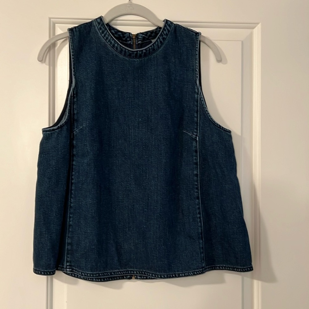 COPY - Anthropologie denim top